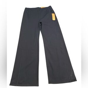 Avalanche Black Straight Leg Activewear Pants